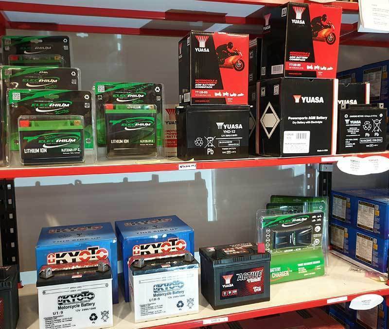 Vente batteries motos à Six-Fours-les-Plages