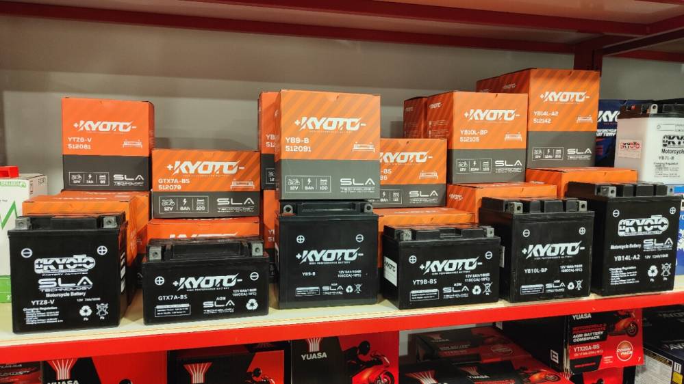 Batteries moto SLA